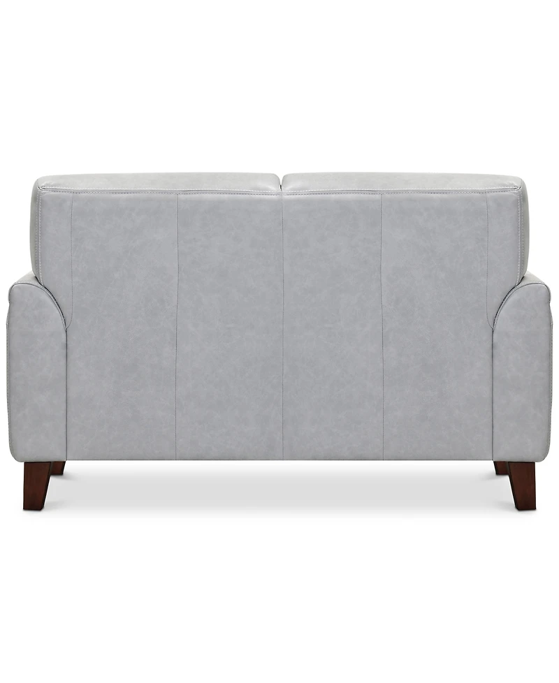Closeout! Ashlinn 61" Tufted Pastel Leather Loveseat, Created for Macy's