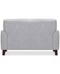 Closeout! Ashlinn 61" Tufted Pastel Leather Loveseat, Created for Macy's