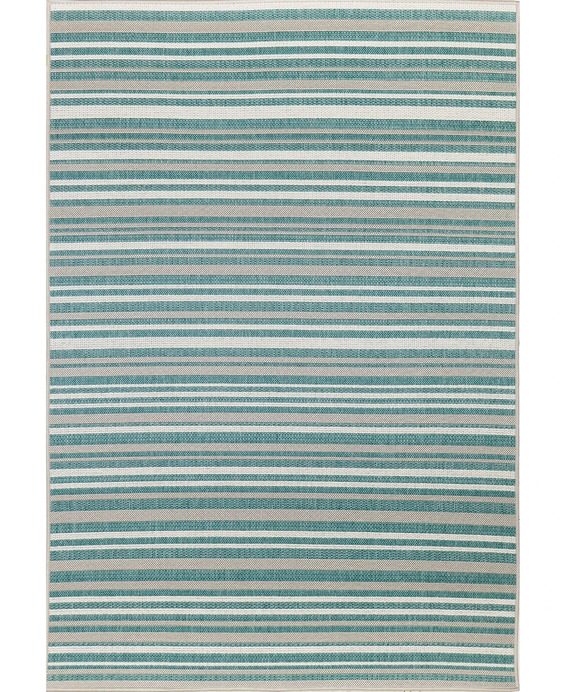 Closeout! Bashian Portico PRT103 7'10" x 10' Outdoor Area Rug