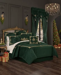J Queen New York Noelle Embellished Boudoir Decorative Pillow, 15" x 22"
