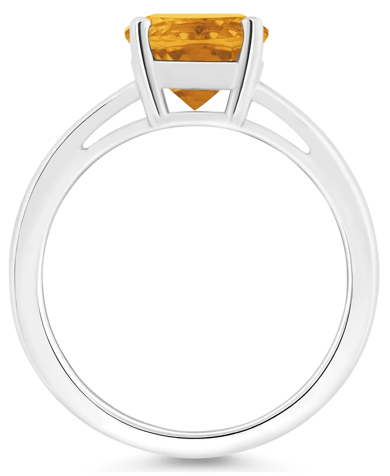 Macy's Women's Citrine (2-1/2 ct.t.w.) Ring Sterling Silver