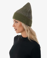 Marcus Adler Women's Confetti Cuff Ribbed Knit Beanie