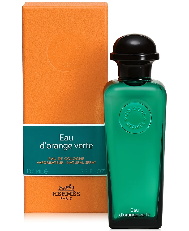 HERMES Eau d'Orange Verte Eau de Cologne Spray, 3.3 oz.