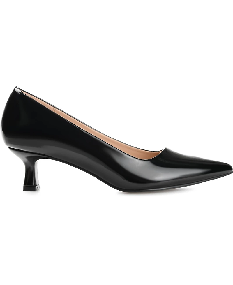 Journee Collection Women's Celica Kitten Heel Pumps