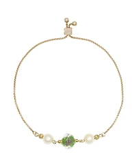 2028 Crystal and Imitation Pearl Bracelet