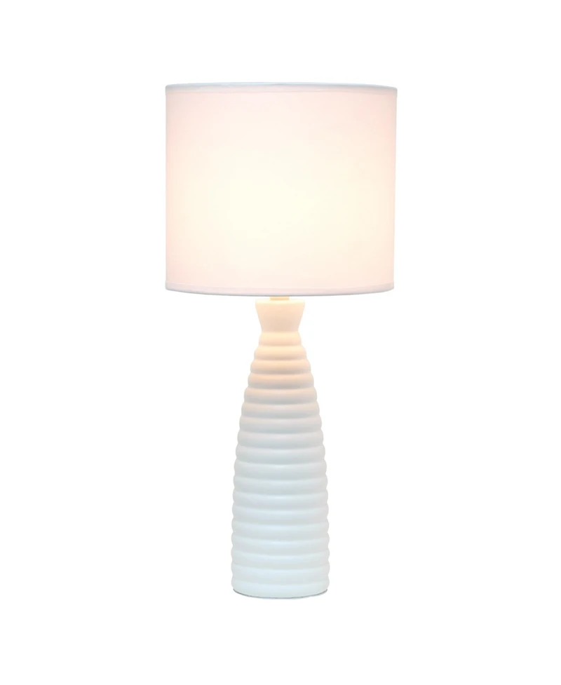 Simple Designs Alsace Bottle Table Lamp