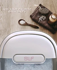 Tzumi Slf Heated Portable Bubble Bath Foot Massager