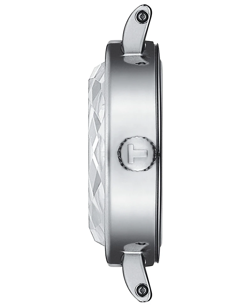 Tissot Women's Swiss Lovely Red Leather Strap Watch 20mm