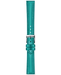 Tissot Women's Swiss Everytime Green Faux Leather Strap Watch 34mm