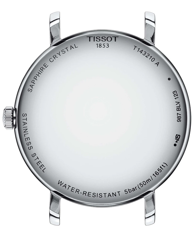 Tissot Women's Swiss Everytime Stainless Steel Mesh Bracelet Watch 34mm