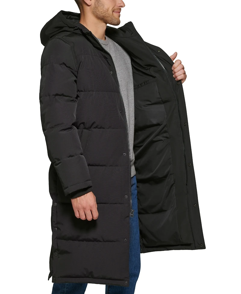 Levi's Men's Quilted Extra Long Parka Jacket