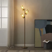 Brightech Lyra 71" Modern Tree Led Floor Lamp with Metal Cage Shades