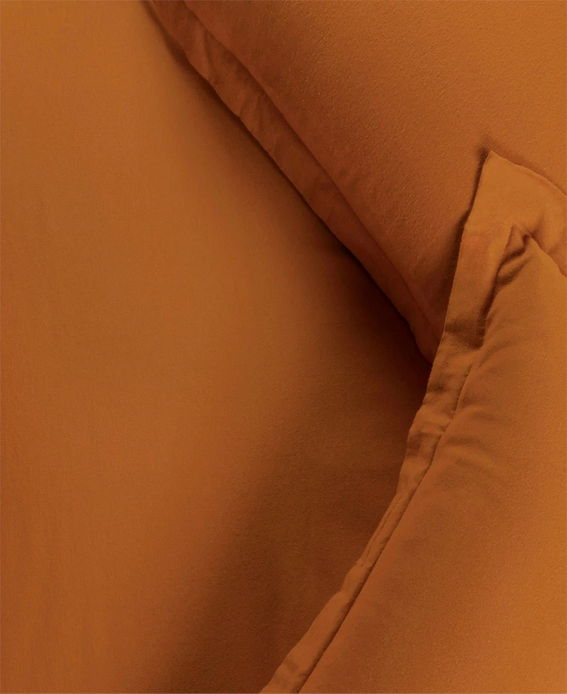 Superior Solid 3-Piece Duvet Cover Set, King