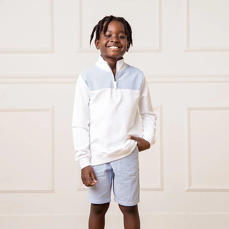 Hope & Henry Toddler Boys Seersucker Short