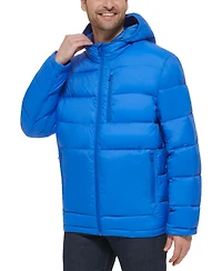 Cole Haan Men's Lightweight Hooded Puffer Jacket