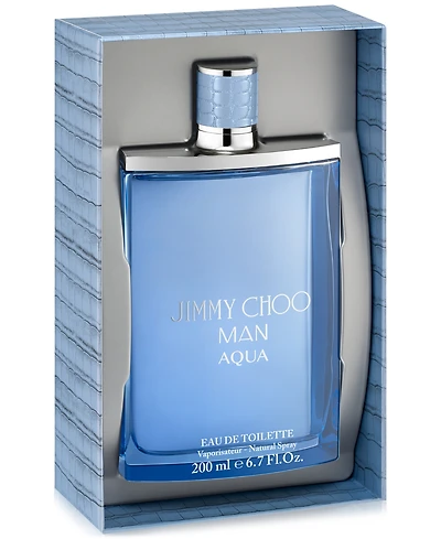 Jimmy Choo Men's Man Aqua Jumbo Eau de Toilette Spray, 6.7 oz., Created for Macy's