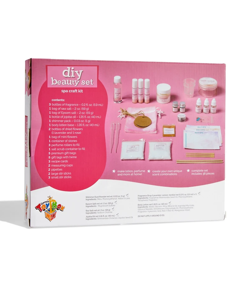 Geoffrey's Toy Box Do It Yourself Beauty Spa Craft Set, Created for Macy's