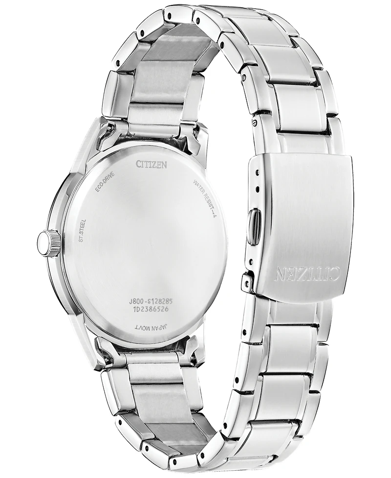 Citizen Eco-Drive Men's Classic Stainless Steel Bracelet Watch 40mm