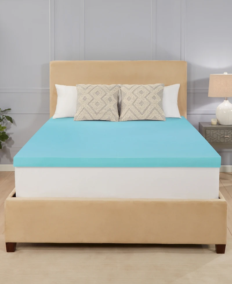 Ecossentials 3" Memory Foam Mattress Topper, Queen