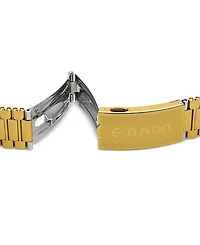 Rado Men's Swiss Automatic Original Gold-Tone Stainless Steel Bracelet Watch 35mm