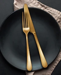 Hampton Forge Mirabella Satin Titanium 18/0 Stainless Steel 20 Piece Set, Service for 4