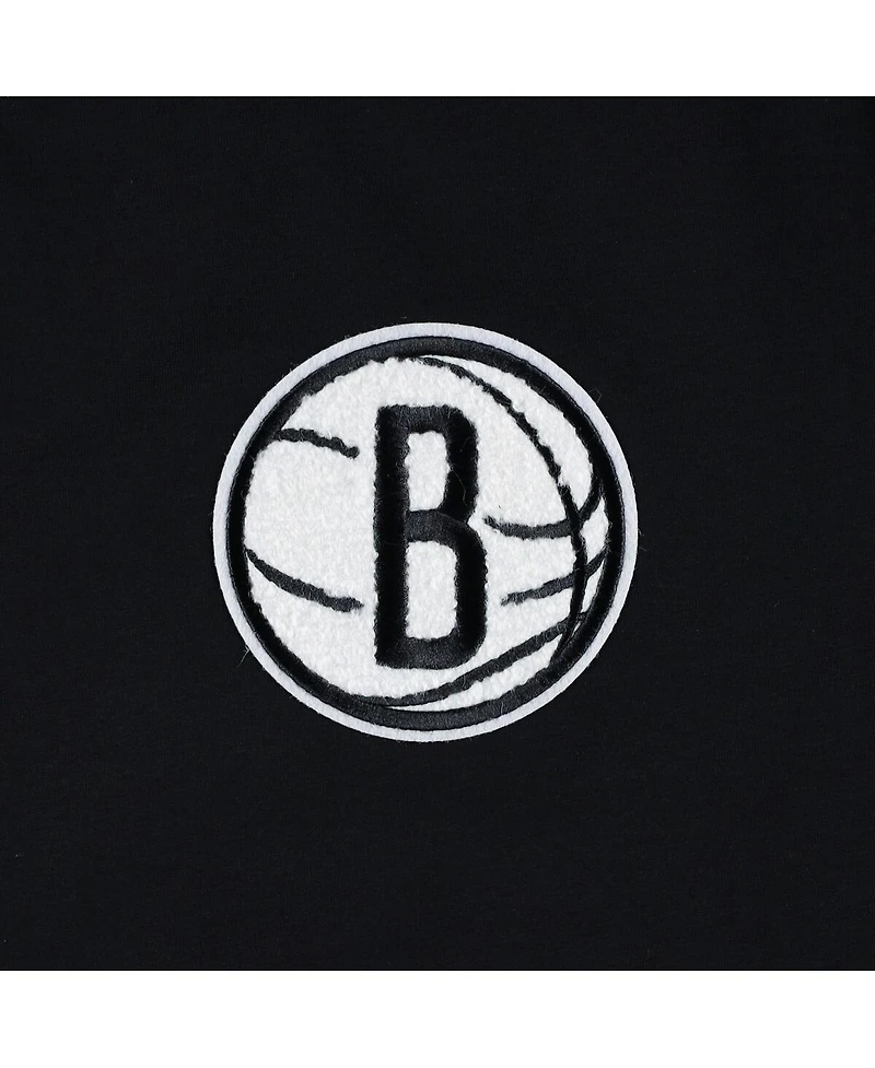 Women's Pro Standard Black Brooklyn Nets Classics Boxy T-shirt