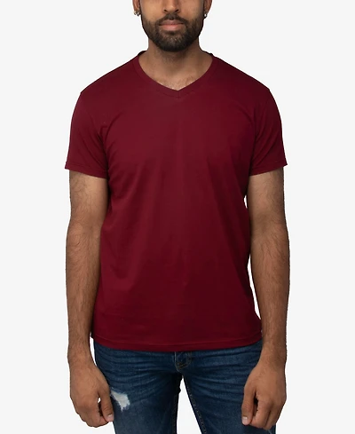 X-Ray Men's Basic V-Neck Short Sleeve T-shirt
