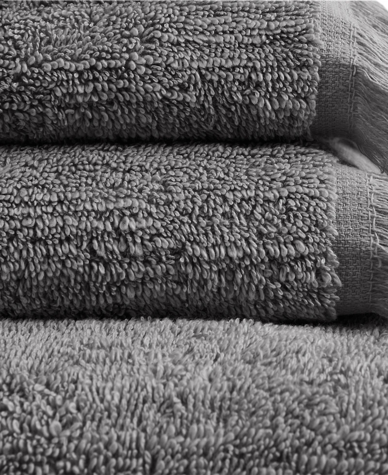 Closeout! Ink & Ivy Nova Dobby Slub 6 Piece Cotton Towel Set