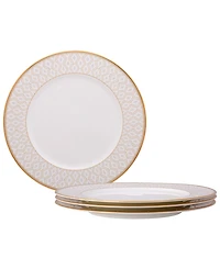 Noritake Noble Pearl Set Of 4 Dinner Plates, 11"