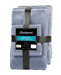 Closeout! Beautyrest Plume Feather Touch Cotton 6-Pc. Bath Towel Set