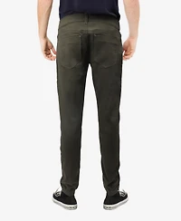 X-Ray Men's Elastic Waist Cuff Twill Pants