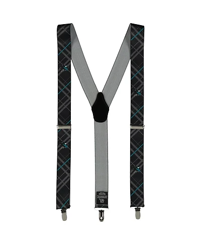 Men's Black San Jose Sharks Suspenders