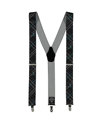 Men's Black San Jose Sharks Suspenders