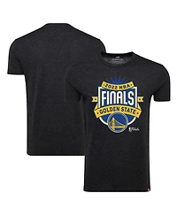 Men's Sportiqe Black Golden State Warriors 2022 Nba Finals Crest Comfy T-shirt
