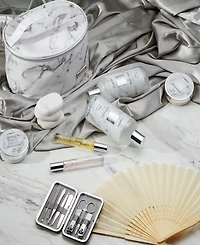 Lovery 19-Pc. White Marble Luxe Home Spa Gift Set