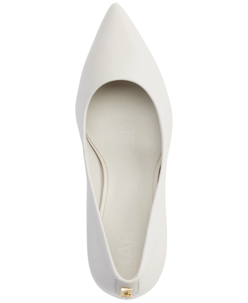 Karl Lagerfeld Paris Women's Royale Pointed-Toe Patent Dress Pumps