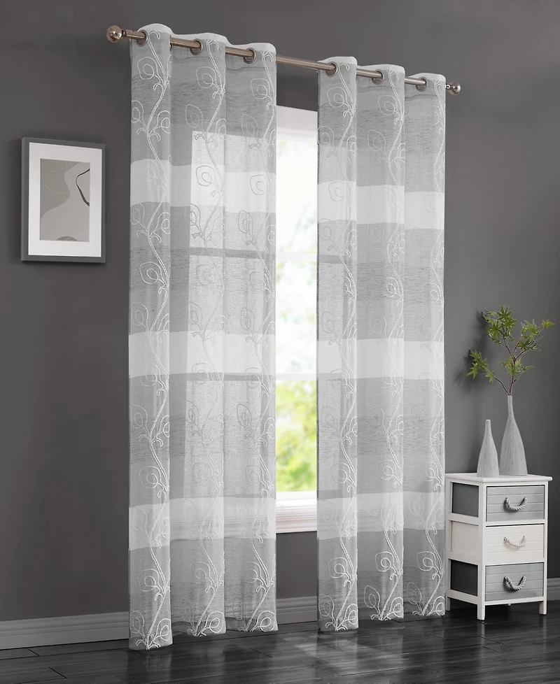 Silvia Window Panel Set, 76" x 96"