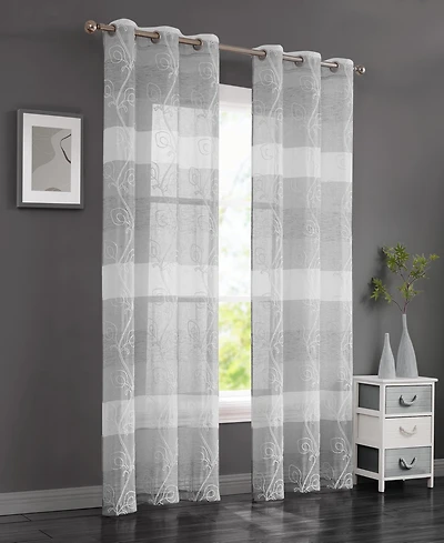 Silvia Window Panel Set, 76" x 96"