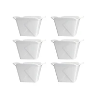 Fortessa Melamine Street Eats Take Out Bowls, Set of 6