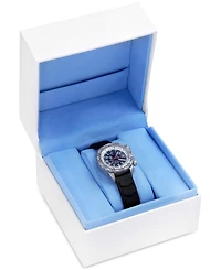 Abingdon Co. Women's Jane Black Silicone Strap Watch 35mm