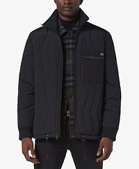 Marc New York Men's Floyd Zig-Zag Quilted Blouson Jacket