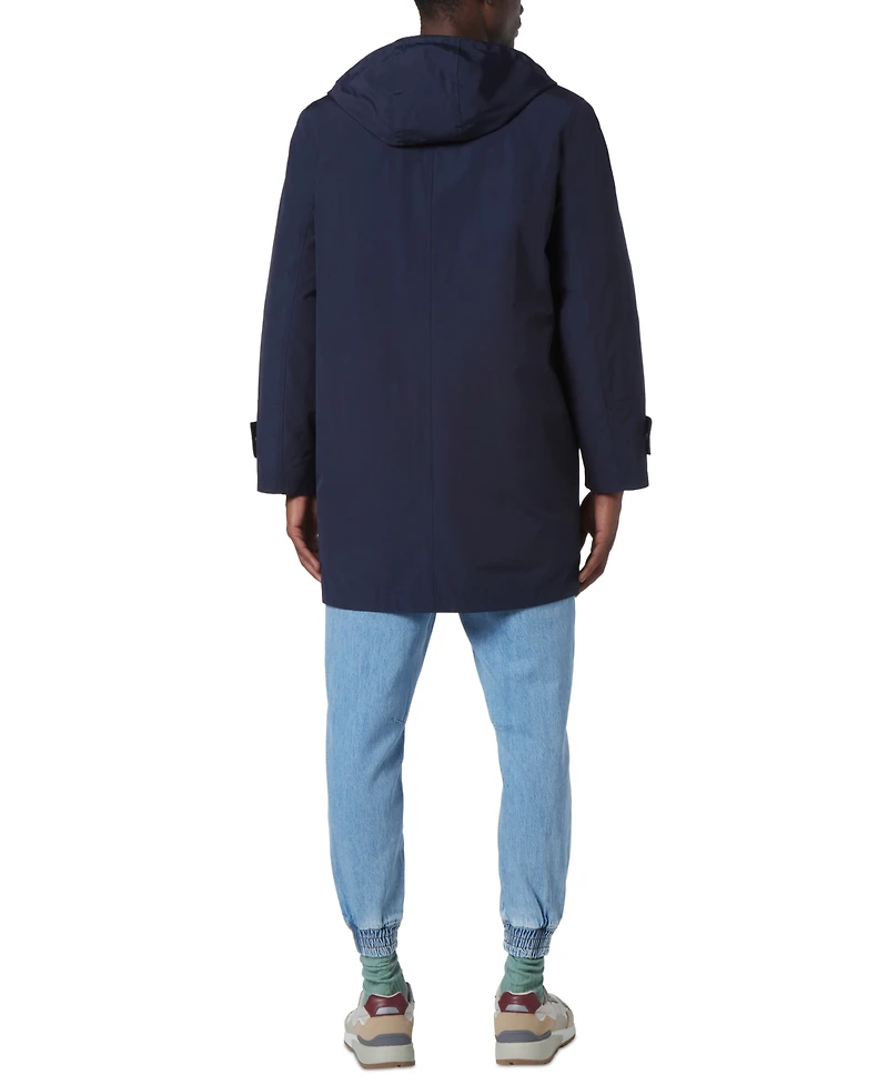 Marc New York Men's Tucker Oxford Parka with Removable Quilted Liner