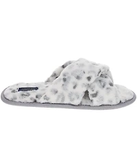 Rachel Rachel Roy Women's Gift Set with X-Band Plush Slipper and Cheetah Blanket Set