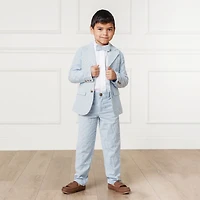 Hope & Henry Big Boys Cotton Seersucker Suit Pant