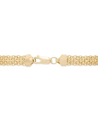 Italian Gold Bombay Bismark Chain Bracelet in 14k Gold