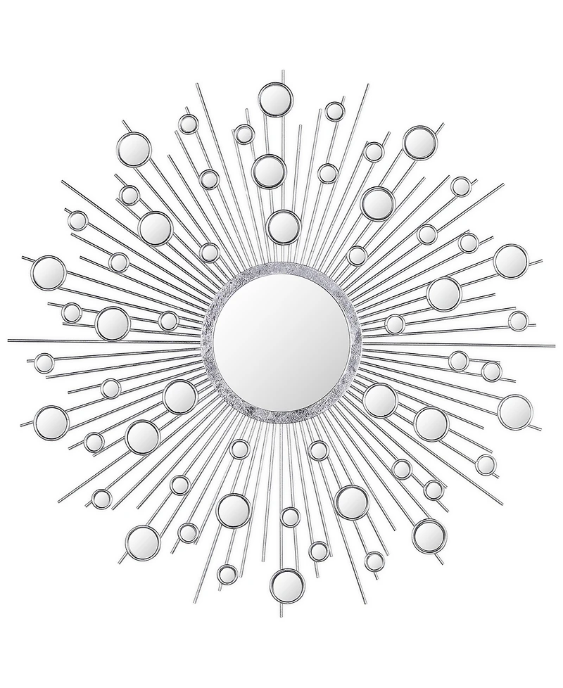 Empire Art Direct 'Milkyway I' Bling Round Wall Mirror, 36" x 36"