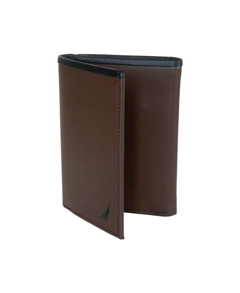Nautica Men's Pop J Class Trifold Wallet
