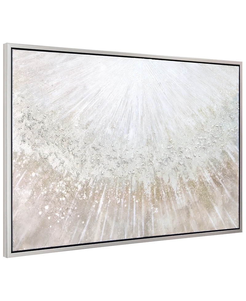 Empire Art Direct Pellets Textured Glitter Hand Painted Canvas Wall Art, 32" x 48"