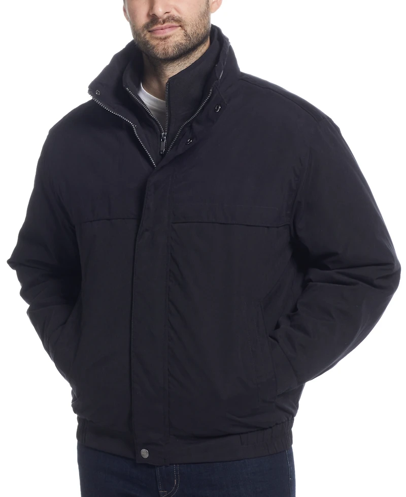 Weatherproof Men's Microfiber Poly Filled Bomber Jacket