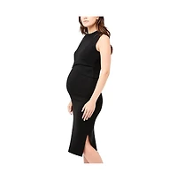 Ripe Maternity Layered Knit Nursing Dress